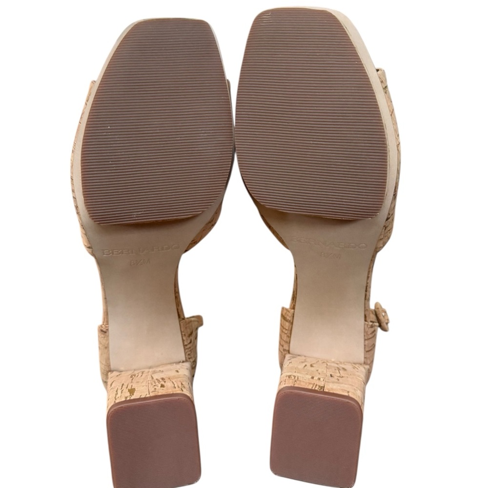Bernardo Cork Platform Heels - Picture 9 of 10